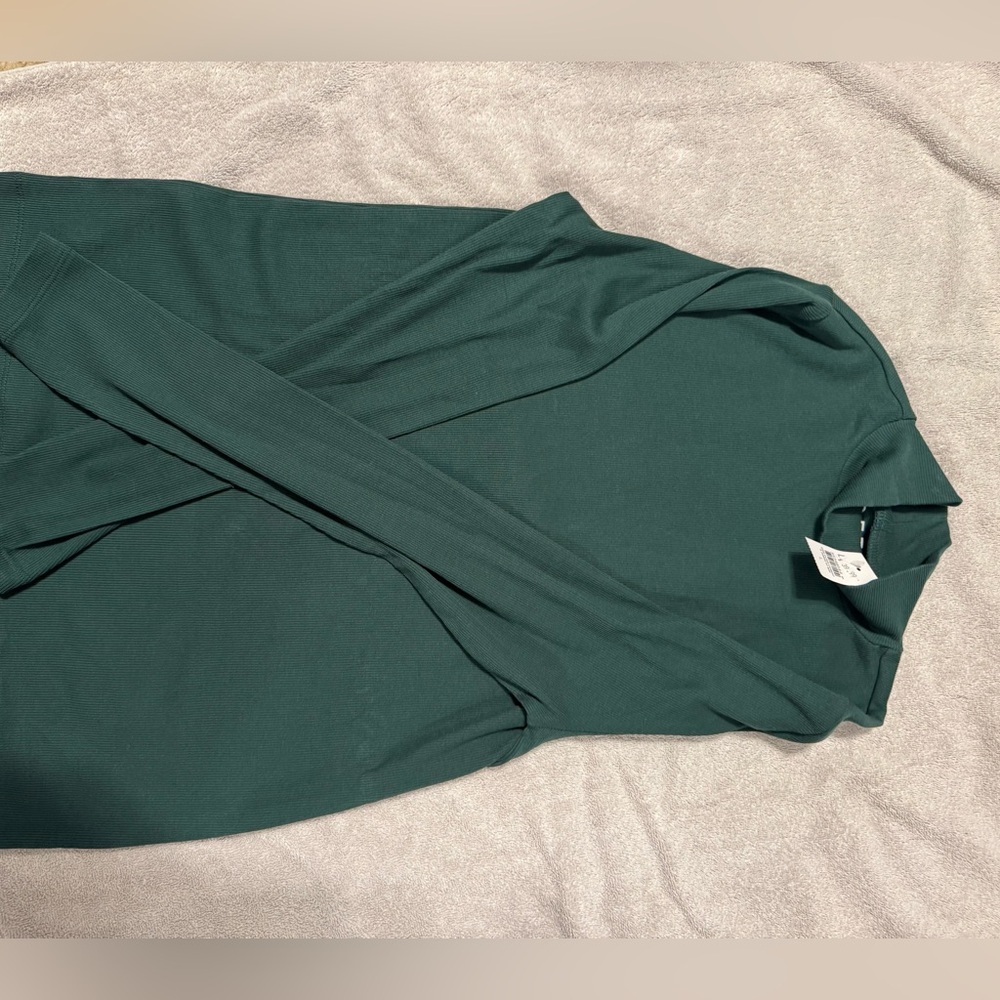 LOFT Dark Green Blouse